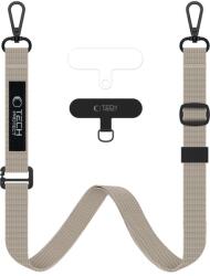 Tech-protect C6S csukló és nyak telefontartó pánt LATTE színben