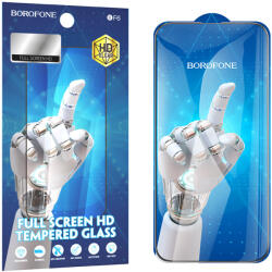 BOROFONE Edzett üveg BF6 Diamond Armor Teljes Képernyős HD iPhone 16 Pro - 10 darab üvegfólia