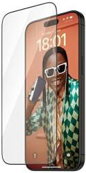 Panzer Re: fresh Üveg iPhone 15 Pro Max készülékhez pozicionálóval üvegfólia