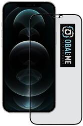 OBAL: ME Privacy 5D Üvegfólia Apple iPhone 12 Pro Max Fekete