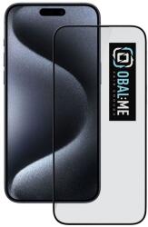 OBAL: ME 5D üvegfólia Apple iPhone 15 Pro-hoz fekete