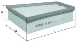 MAHLE légszűrő MAHLE LX 3014 (LX 3014)