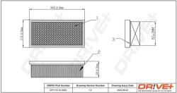 Dr! ve+ légszűrő Dr! ve+ DP1110.10. 0693 (DP1110.10.0693)