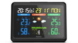 Hama "Color" Weather Station, black (HM185861)