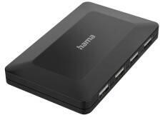 Hama Docking Station HAMA USB Hub, 4 Ports, USB 2.0, 480 Mbit/s, incl. Cable and Power Supply Unit (HM200122)