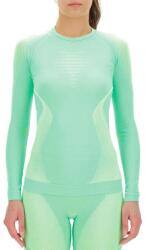 UYN Woman Evolutyon UW Shirt LG SL, light green/white/white aláöltöző felső