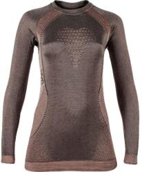 UYN Lady Cashmere Shiny UW Shirt LG SL Round Neck, celebrity gold aláöltöző felső