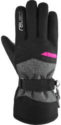 Reusch Helena R-TEX XT, black/black melange/pink glo síkesztyű