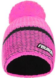 Reusch Noah Beanie, knockout pink/white sapka