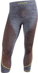 UYN Man Ambityon UW Pants Medium Melange, black melange-orange-yellow aláöltöző alsó