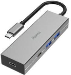 Hama Docking Station HAMA USB-C hub, 4 ports, 2x USB-A, 2x USB-C, USB 3.2 Gen1, 5 Gbit/s (HM200136)