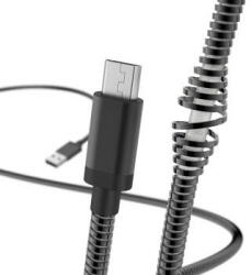 Hama "Metal" Charging/Data Cable, Micro-USB, 1.5 m, black (HM183337)