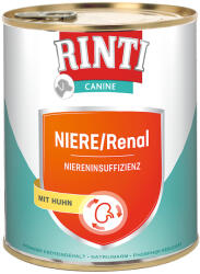 RINTI 6x800g RINTI Canine Niere/Renal csirke nedves kutyatáp