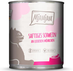 MjAMjAM 6x800g MjAMjAM Sertés & sárgarépa nedves macskatáp