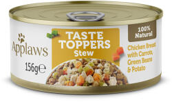 Applaws 12x156g Applaws Taste Toppers ragu gazdaságos csomag nedves kutyatáp - Csirke