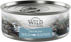 Wild Freedom 6x70g Wild Freedom Adult Wild Rapids lazac étrend-kiegészítő eledel macskáknak