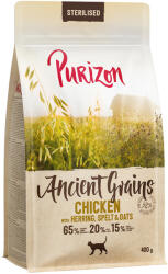 Purizon 400g Purizon Adult Sterilised csirke & hal - ősgabona száraz macskatáp