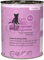 Catz Finefood 6x400g catz finefood Bárány & nyúl konzerv nedves macskatáp