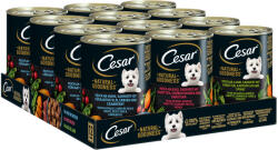 Cesar 24x400g Cesar Natural Goodness nedves kutyatáp Multipack 3 variációval (marha, csirke, bárány)