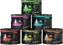 Catz Finefood 6x190/200g catz finefood Pure nedves macskatáp vegyes csomagban