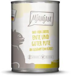 MjAMjAM 6x400g MjAMjAM Kacsa & pulyka nedves macskatáp