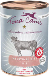 Terra Canis 6x400g Terra Canis Alimentum Veterinarium Intestinal borjú nedves kutyaeledel