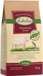 Lukullus 10kg Lukullus charolais marha & pisztráng hidegen sajtolt száraz kutyatáp