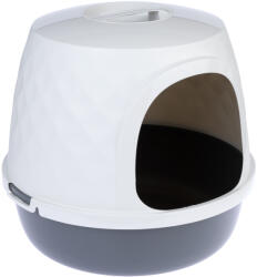  TIAKI TIAKI Nebel fedett macska WC, sötétszürke/fehér