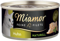 Miamor 6x80g Miamor Naturelle finom filék csirke nedves macskatáp