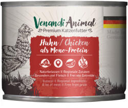  Venandi Animal 6x200g Venandi Animal Monoprotein Csirke nedves macskaeledel