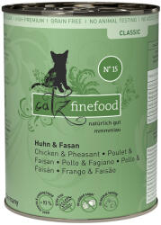 Catz Finefood 6x400g catz finefood Csirke & fácán konzerv nedves macskatáp