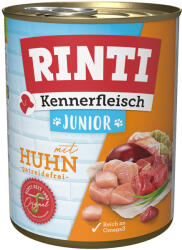 RINTI 24x800g RINTI ínyenceknek nedves kutyatáp- Junior csirke