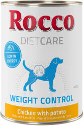 Rocco 6x400g Rocco Diet Care Weight Control csirke & burgonya nedves kutyatáp