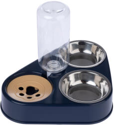  TIAKI TIAKI hármas tál vízadagolóval, 2x200ml, macska, kutya