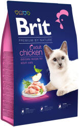  Brit Premium 2x8kg Brit Premium by Nature Cat Adult chicken száraz macskatáp