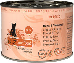 Catz Finefood 12x200g catz finefood Csirke & tonhal nedves macskatáp