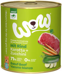 WOW 6x800g WOW Adult nedves kutyatáp - Marha