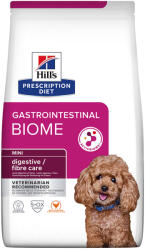 Hill's Prescription Diet 3x1kg kg Hill's Prescription Diet Gastrointestinal Biome Mini csirke száraztáp kutya