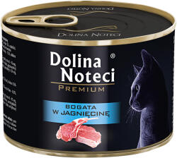 Dolina Noteci 12x185g Dolina Noteci Premium nedves macskatáp - Bárányban gazdag