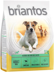 Briantos 1kg Briantos Adult Mini bárány & rizs száraz kutyatáp