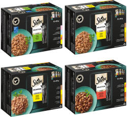 Sheba 48x85g Sheba variációk tasakos nedves macskatáp- Vegyes csomag I