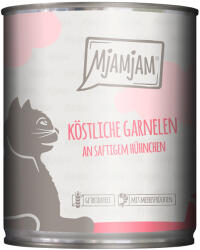  MjAMjAM 24x800g MjAMjAM Garnélarák & csirke nedves macskatáp