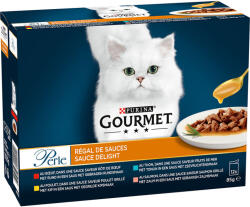 Gourmet 24x85g Gourmet Perle Szószos élvezet nedves macskatáp