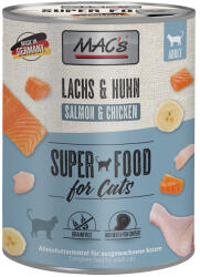 MAC's 6x800g MAC´s Cat Lazac & csirke nedves macskatáp