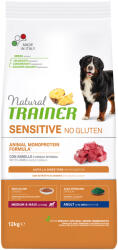 Natural Trainer 2x12kg Natural Trainer Sensitive No Gluten Adult Medium/Maxi bárány száraz kutyatáp