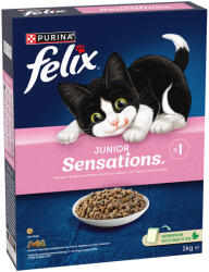 FELIX 4x1kg Felix Junior Sensations száraz macskatáp