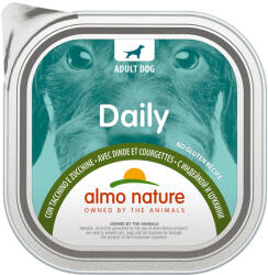 Almo Nature Daily 18x300g Almo Nature Daily Pulyka & cukkini nedves kutyatáp - zooplus - 12 990 Ft