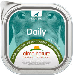Almo Nature Daily 18x300g Almo Nature Daily Pulyka & cukkini nedves kutyatáp