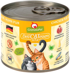 GranataPet 24x200g Granatapet Delicatessen nedves macskatáp- Csirke Pur