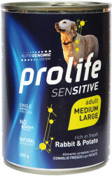 Prolife 6x400g Prolife Sensitive nyúl nedves kutyatáp